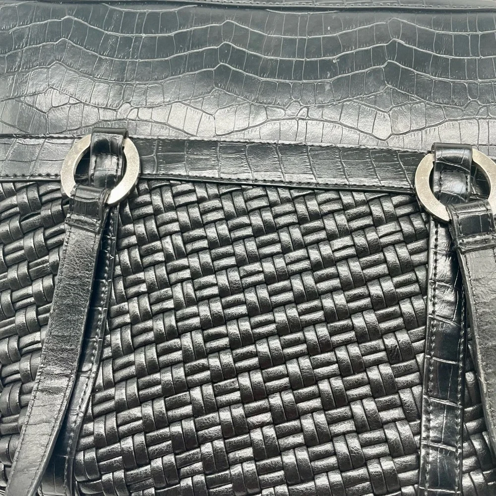 Coldwater Creek Black Labtop Work Shoulder Bag - Picture 5 of 11